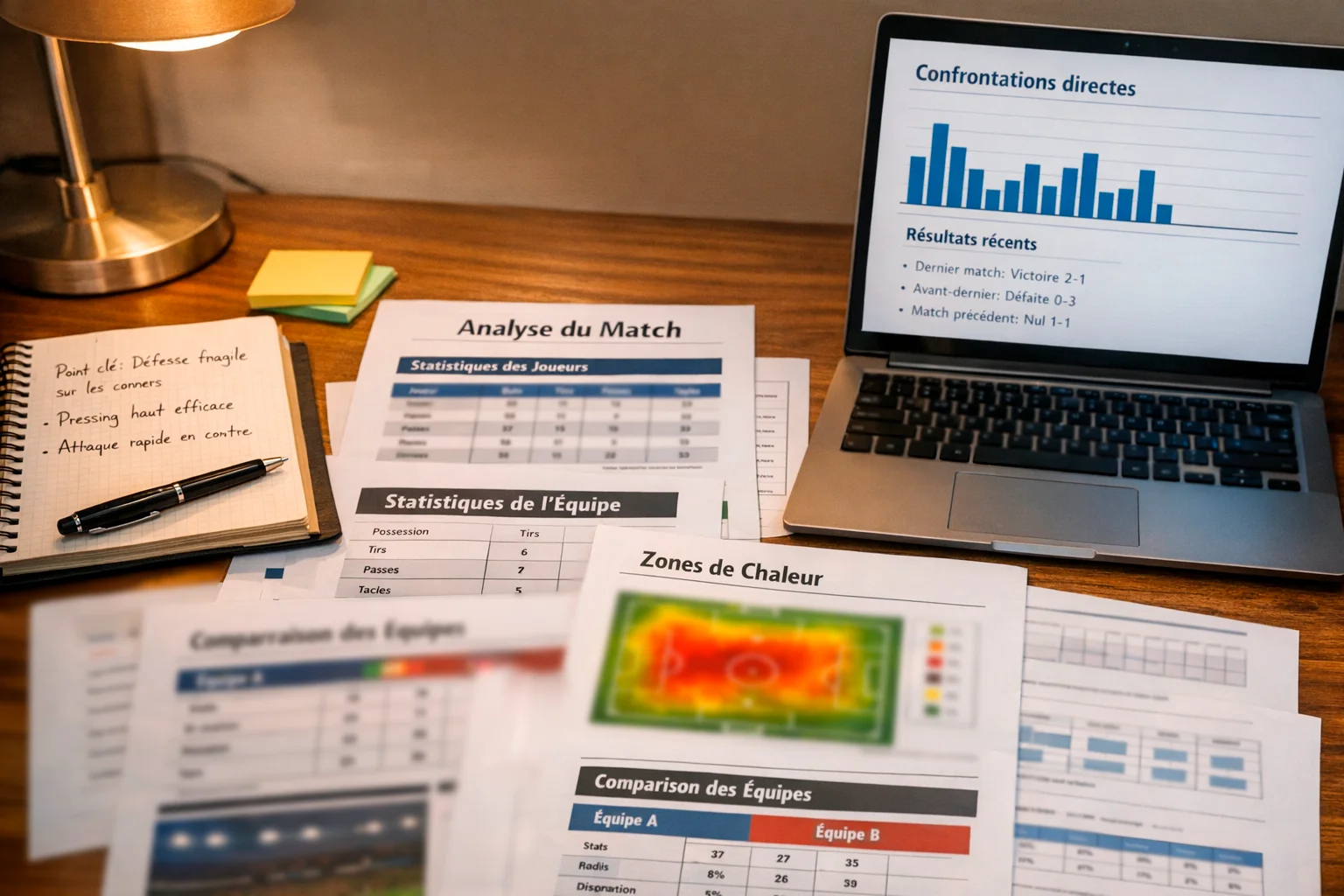 Tableau de statistiques des confrontations OL-OM