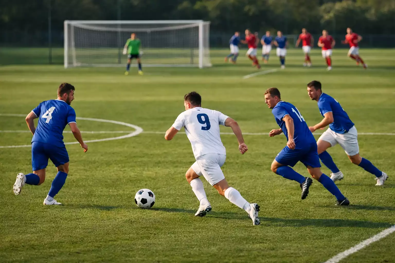Match ouvert entre deux équipes offensives