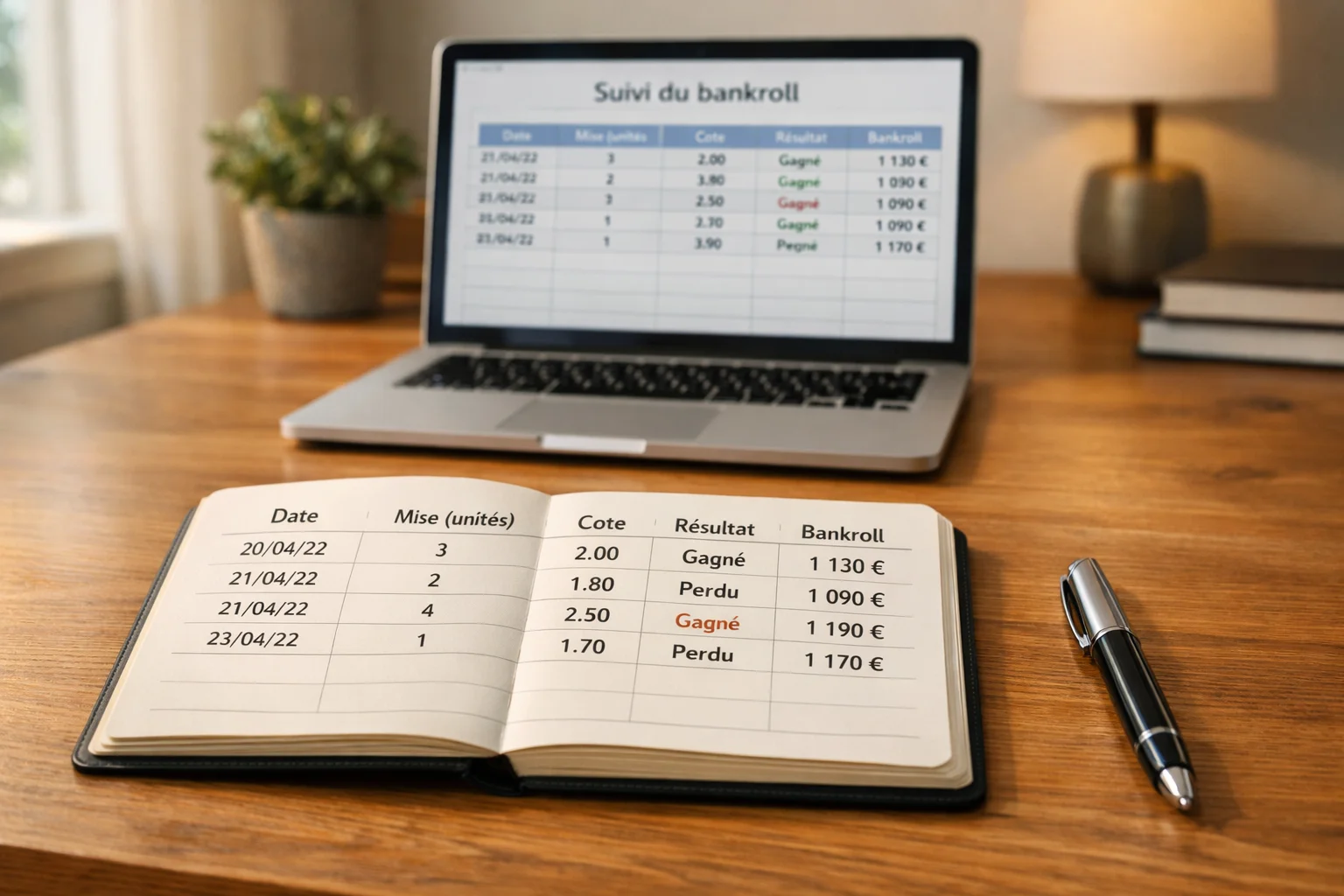 Gestion disciplinée du capital pour paris sportifs