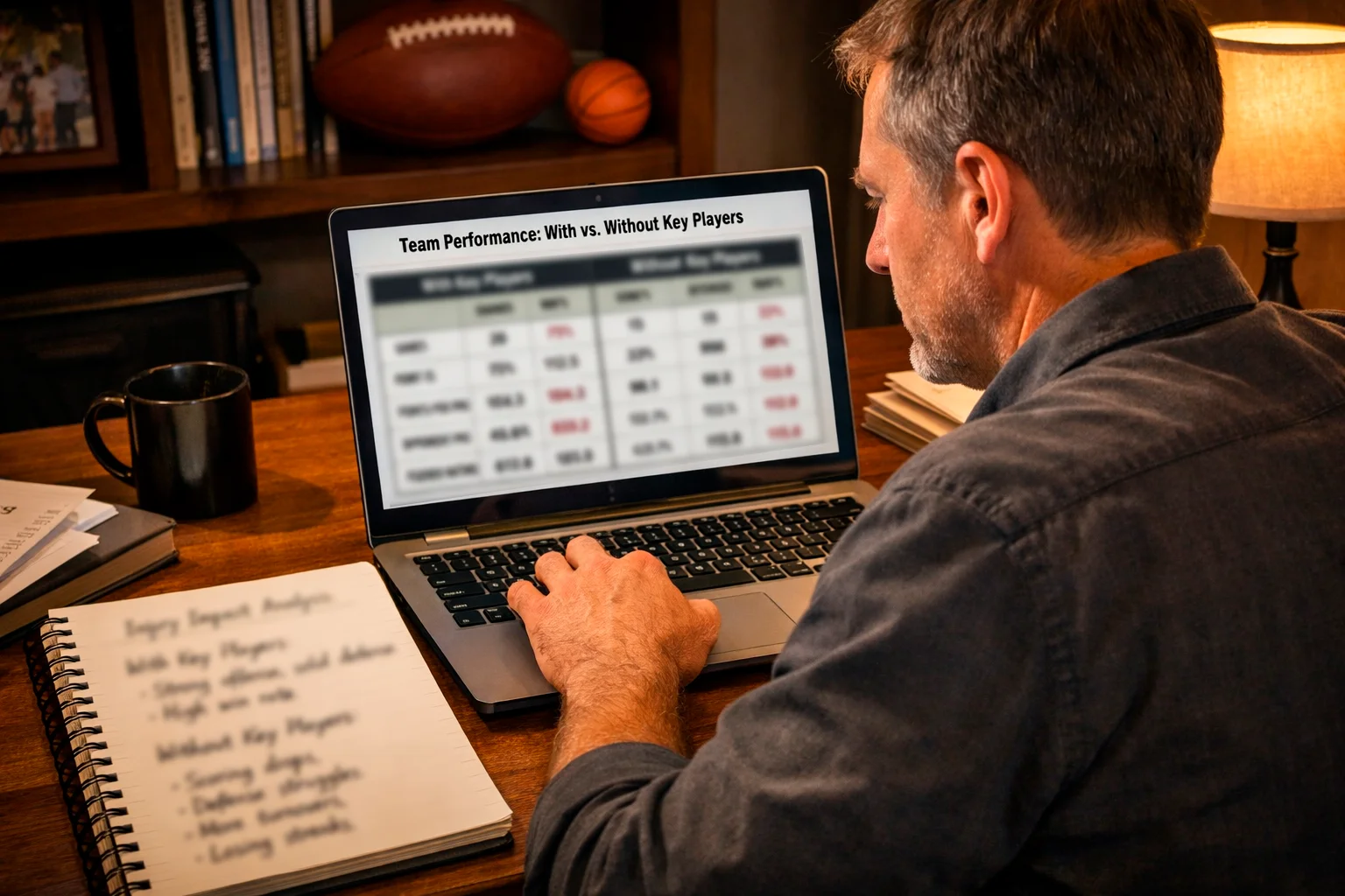 Analyse de données de performance d'équipe